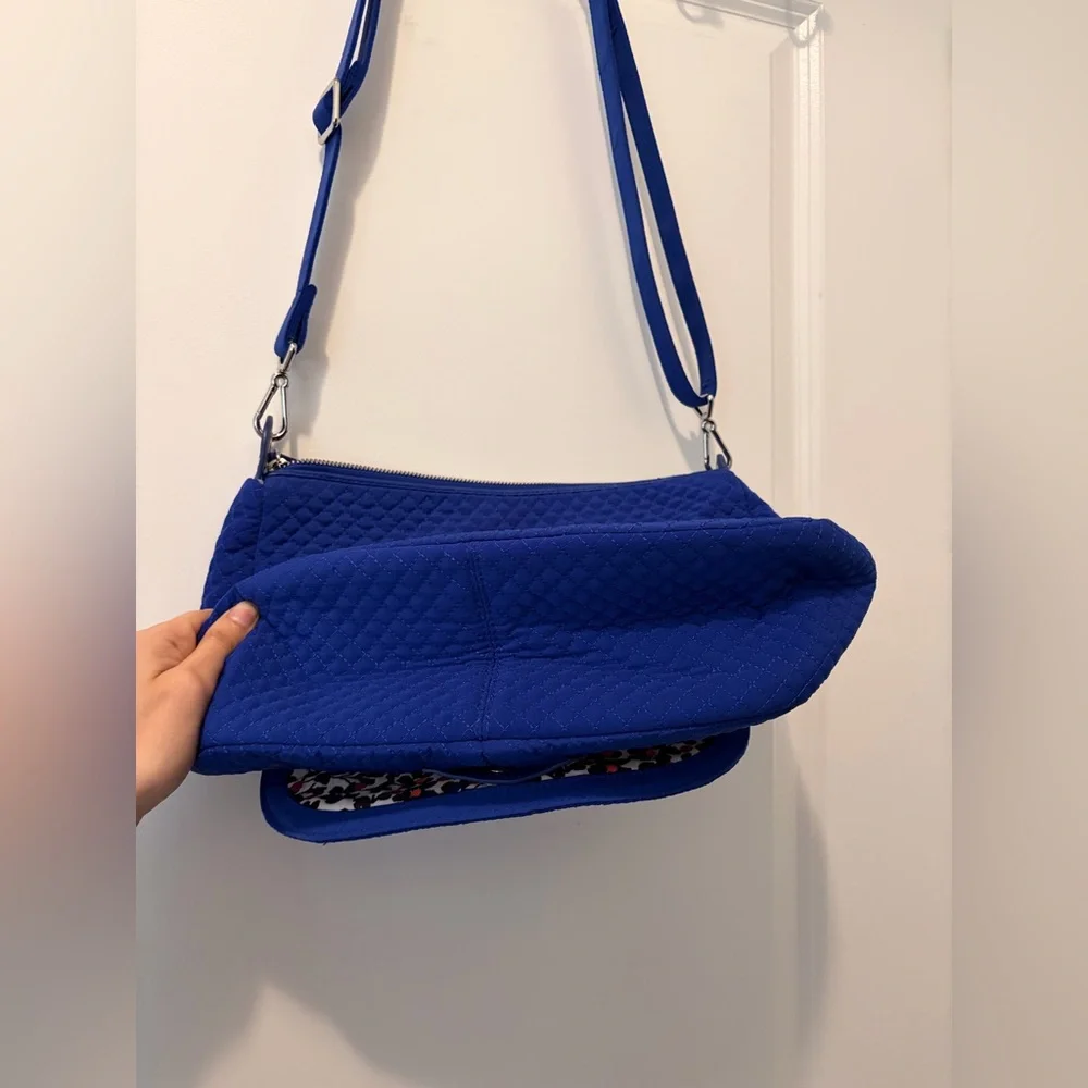 Vera Bradly Blue Quilted Crossbody Bag - Women - Picture 9 of 10